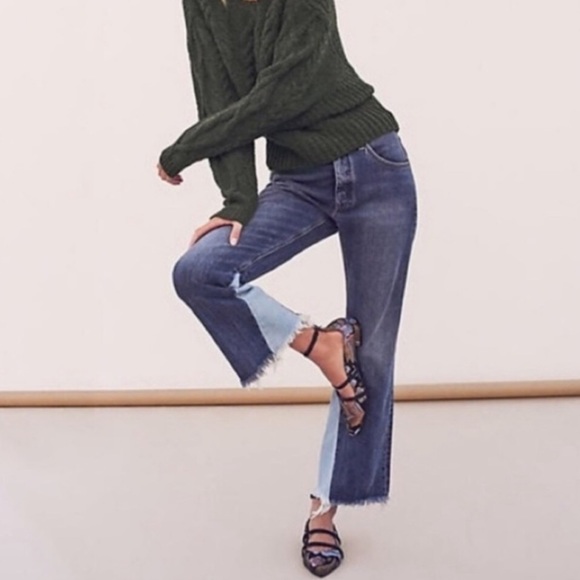 Pilcro and the Letterpress x ANTHROPOLOGIE High Rise Flare Jeans - Picture 14 of 15